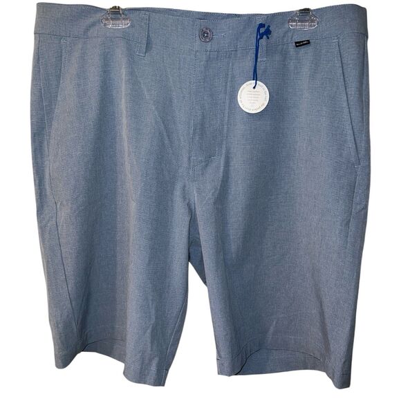 Travis Mathew Beck Performance Golf Shorts Men’s Sz 36 Stretch Blue New 1MM208 - Picture 1 of 13